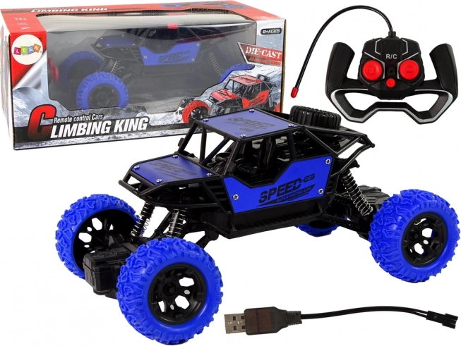 RC terensko vozilo 1:18 – modro