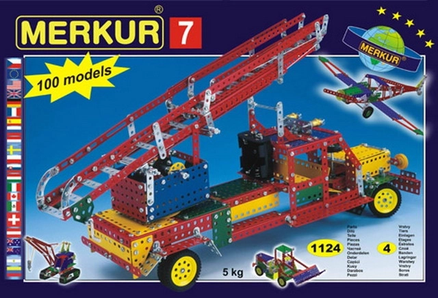 Gradbeni set Merkur s 100 modeli