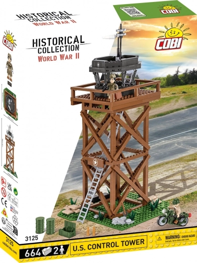 Gradbeni set kontrolni stolp ZDA 1:35 – 664 kosov