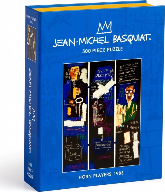 Puzzle Basquiat: igralci na rog 500 kosov