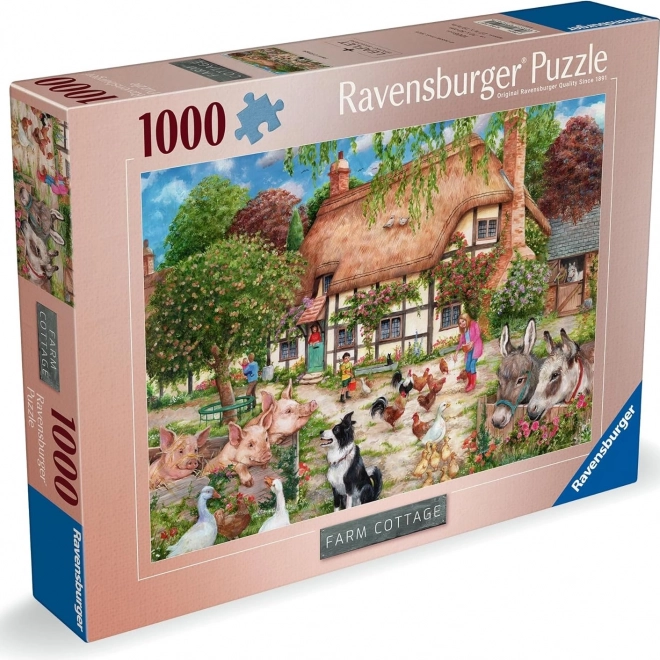 Ravensburger Sestavljanka Domek na podeželju 1000 delov