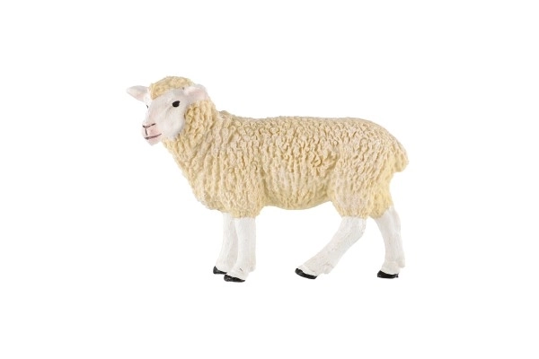 Plastična figurica domače ovce 8cm