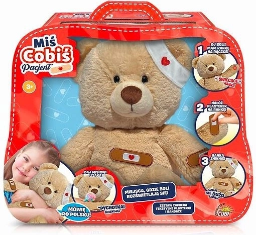 Maskota medvedek Cobis Pacient
