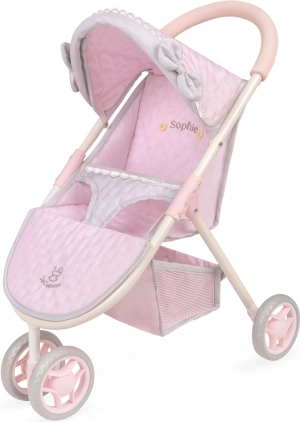 Športni trikolesni voziček za punčke Sophie 55 cm