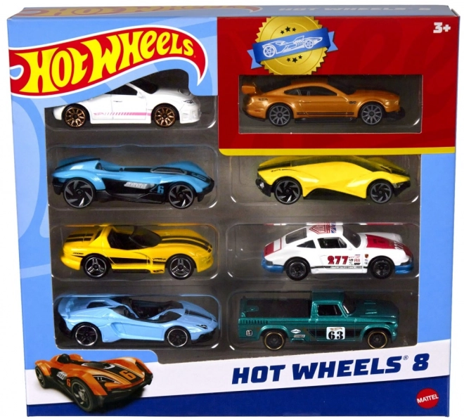 Hot Wheels 8-komplet angleške kolesce