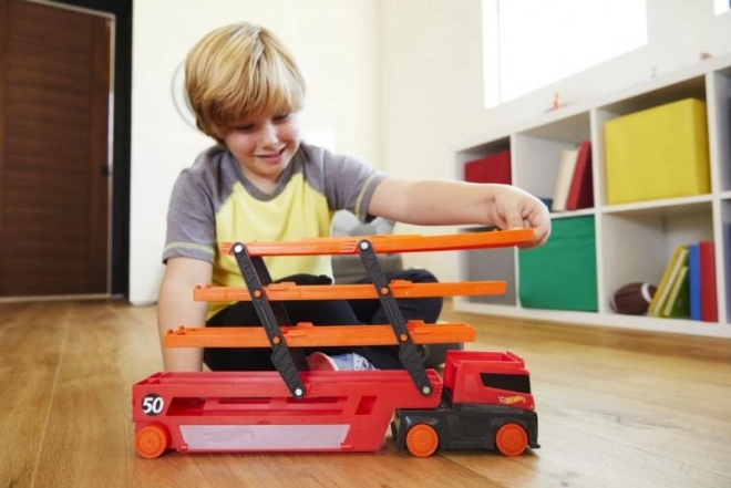 Mega Transporter Hot Wheels 50. obletnica