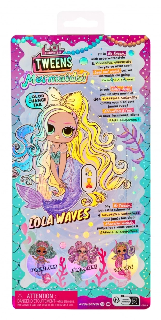 L.O.L. Surprise! Morske deklice – Tweens lutka - Lola Waves