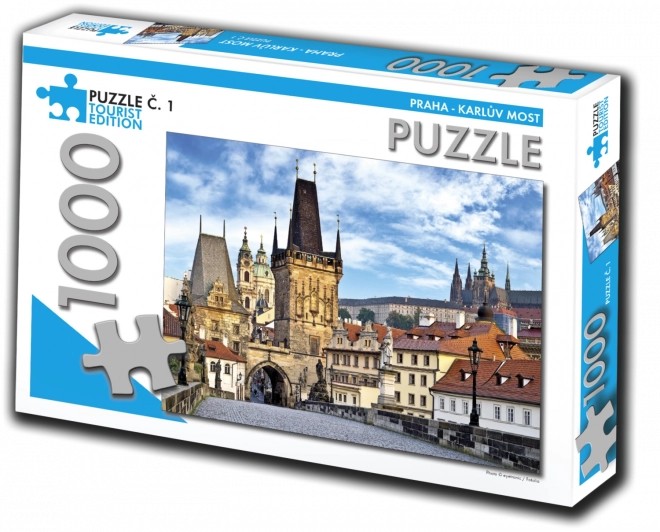 Turistična sestavljanka Praga - Karlov most 1000 kosov