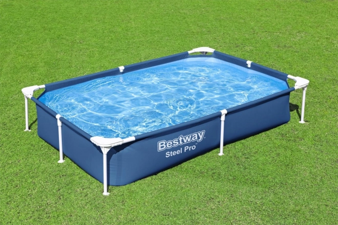 SplashJr Steel Pro 221x150x43 BESTWAY Rack Pool + Popravilo Set