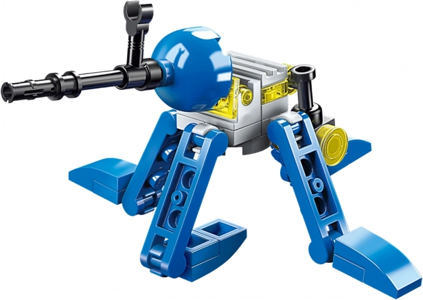 Gradbeni set Qman robot pompom 3 v 1