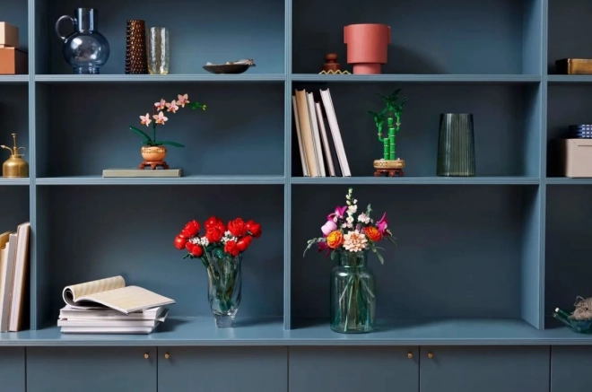 Lego Botanicals čudoviti šopek rožnatih cvetlic