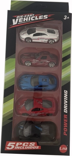 Set avtomobilčkov za otroke – 5 kosov