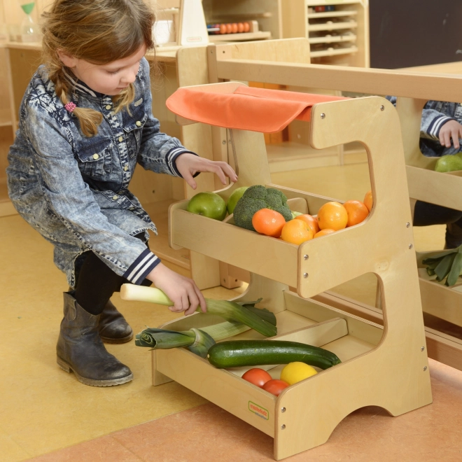 Lesena tržnica za otroke Masterkidz