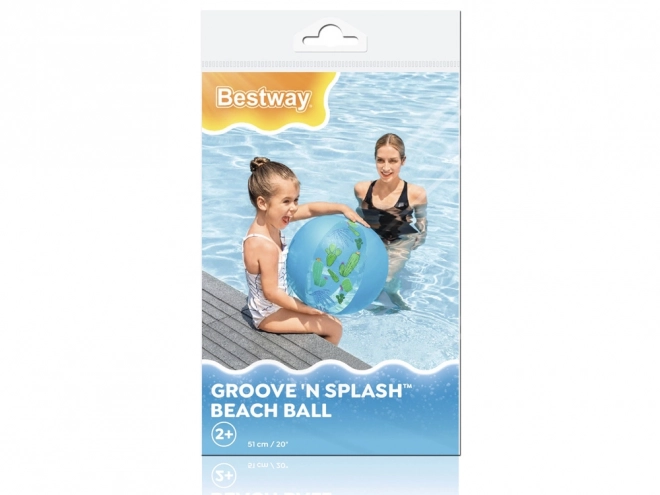 Bestway napihljiva plažna žoga Kaktusi 51 cm