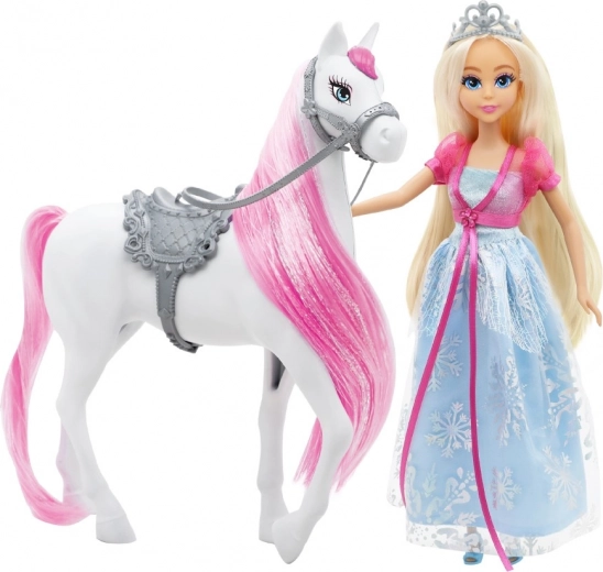 Konjiček z uzdo in sedlom