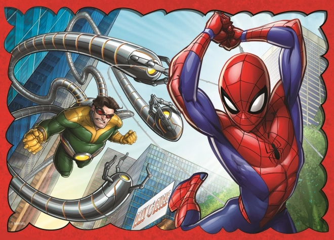 Sestavljanka 4v1 Junak Spider-Man