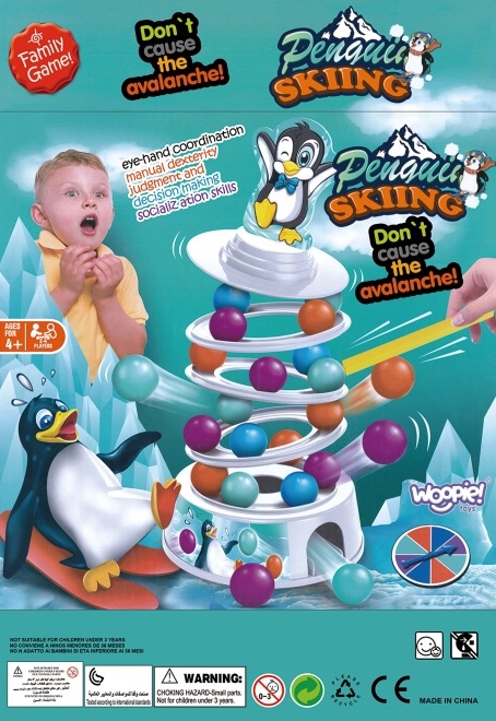 Woopie igra spretnosti Pingvin na stolpu