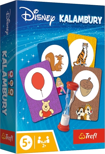 Kalamburi DISNEY – potovalna družabna igra TREFL