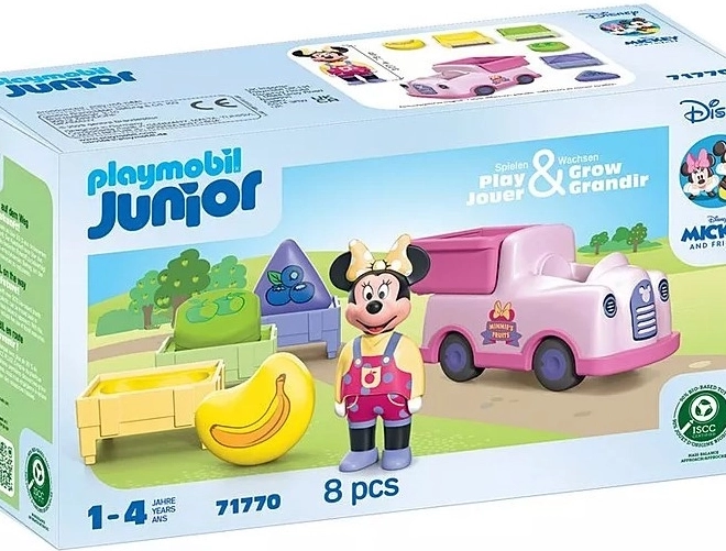 Set figuric JUNIOR & Disney Mickey Mouse in sadje sortirnik