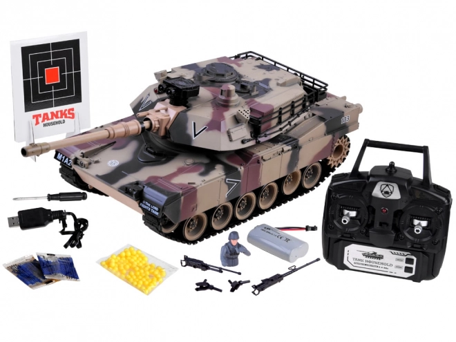 Velik daljinsko voden tank US M1A2