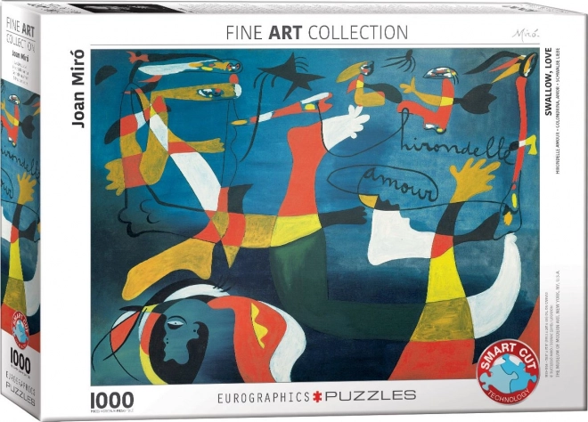 Puzzle Eurographics Swallow Love 1000 kosov