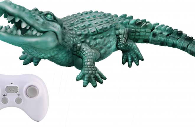 RC krokodil za vodo 35cm