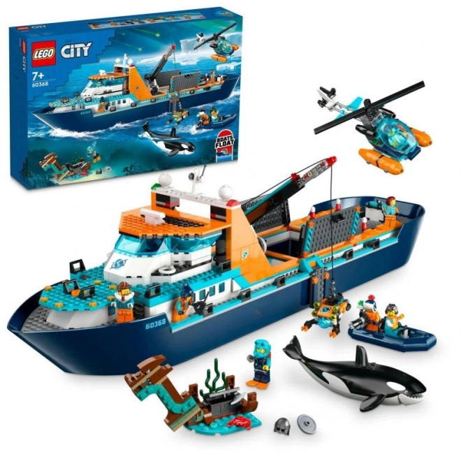 LEGO City ladja raziskovalcev Arktike