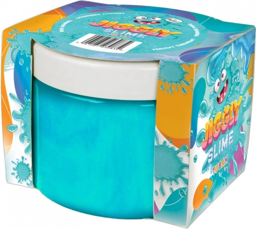 Sluz Jiggly, biserno turkizen, 500 g