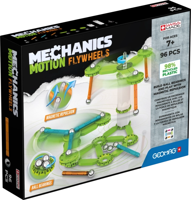 Geomag Mechanics Motion Flywheels sestavljanka 96 kosov