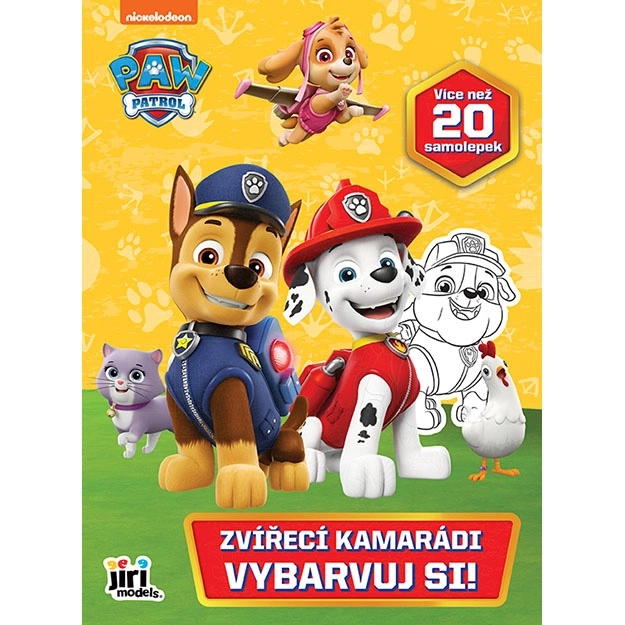 Pobarvaj si! Tačka Patrola Živalski prijatelji