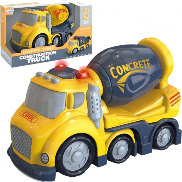 Betonski vozilo City Truck z svetlobnimi in zvočnimi učinki