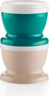 Set dveh posod za hrano, Deep Peacock