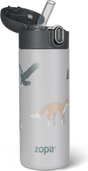 Termovka s slamico 400 ml Mountains