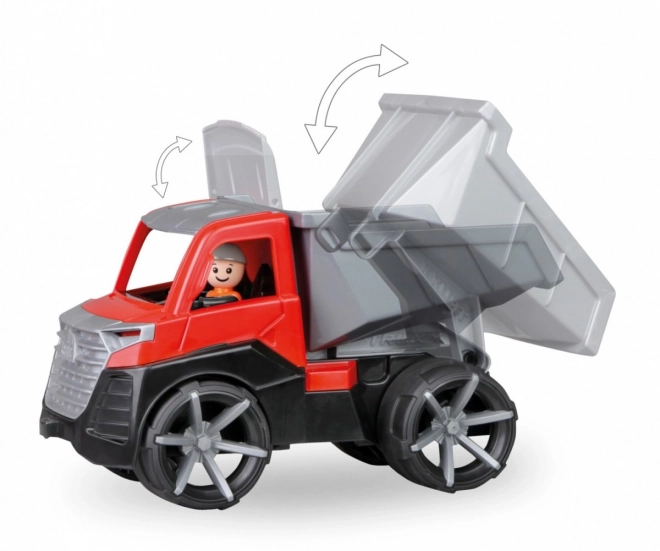 Auto Truxx 2 tovorni prekucnik plast 26cm s figuro 27x15x16cm 24m+