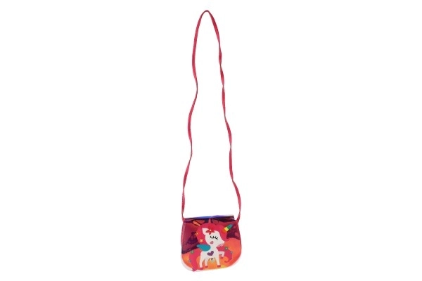 Torba/Mavrica samorog torbica plast 4 barve v vrečki 17x15x3cm