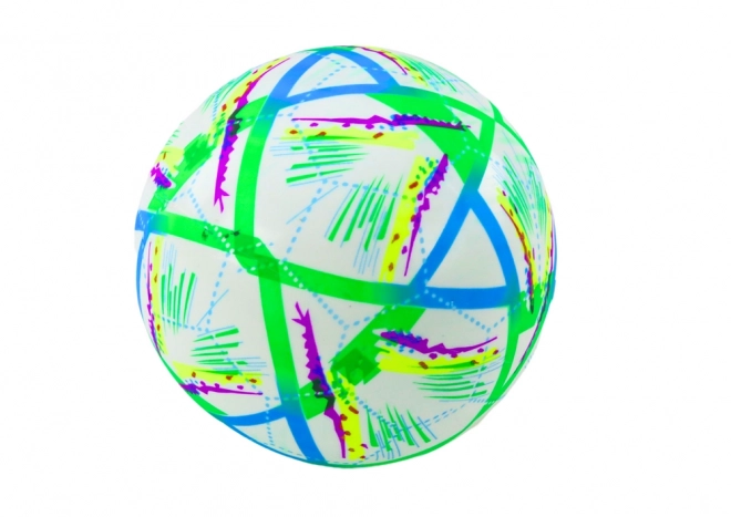 Gumijasta žoga Bright Patterned Green 24 cm