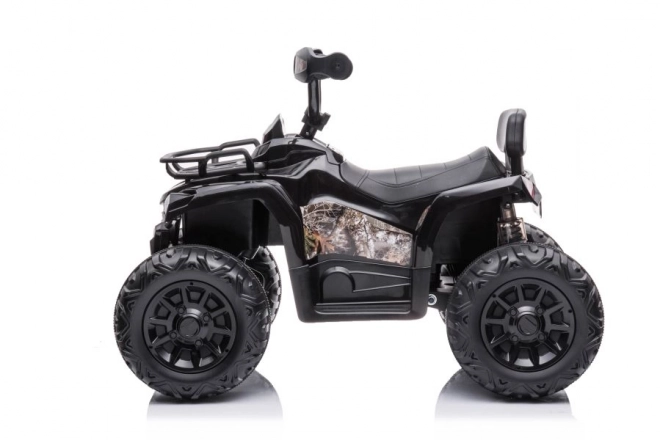Črni otroški akumulatorski quad Madman