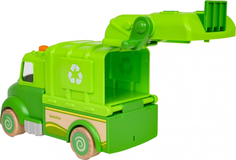 Funkcionalno dvigalo in nagibni zabojnik