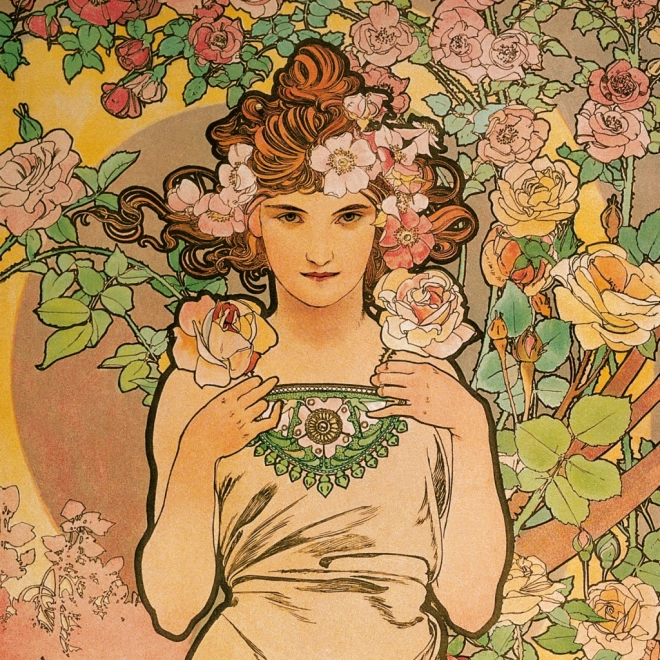 Koledarski dnevnik Alfons Mucha 2026