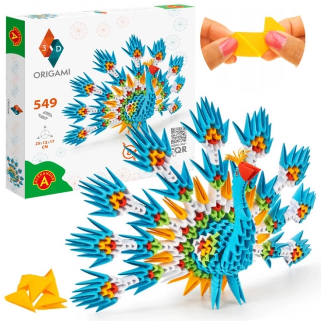 Kreativni Origami 3D Pavo od Alexandera