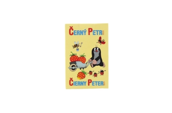 Črni Peter Krtek 4- družabna igra - karte v papirnati škatlici 6x9cm