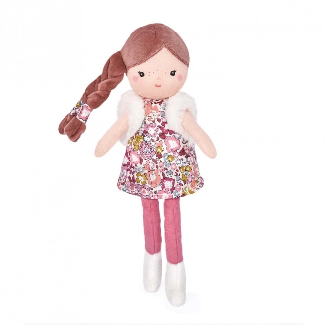 Doudou Jolijou Lutka Julia 25 cm roza
