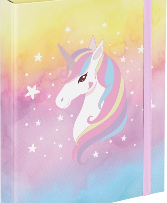 Mape za šolske zvezke A5 Rainbow Unicorn
