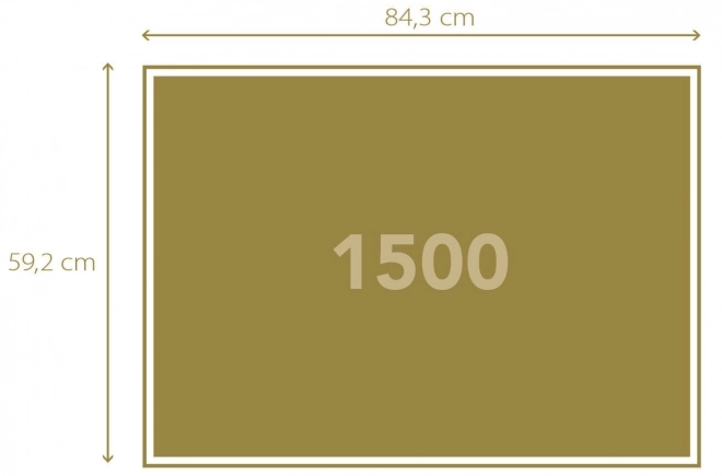 Sestavljanka 1500 koščkov Compact Rim