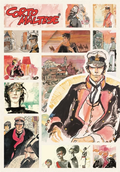 Sestavljanka 1000 kosov Corto Maltese: Daljna pot