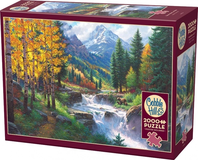 Sestavljanka Vzvišena gora Rocky Mountain 2000 kosov