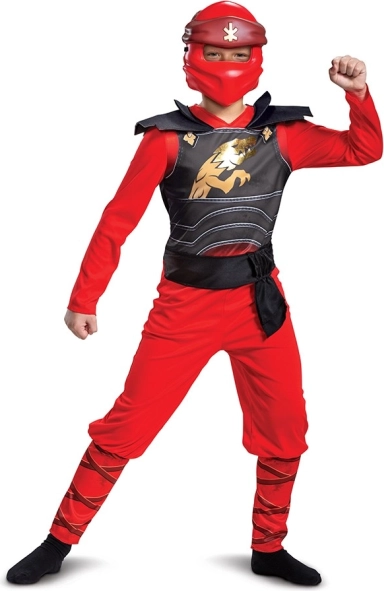 otroški kostum Ninja Kai 4–6 let z masko