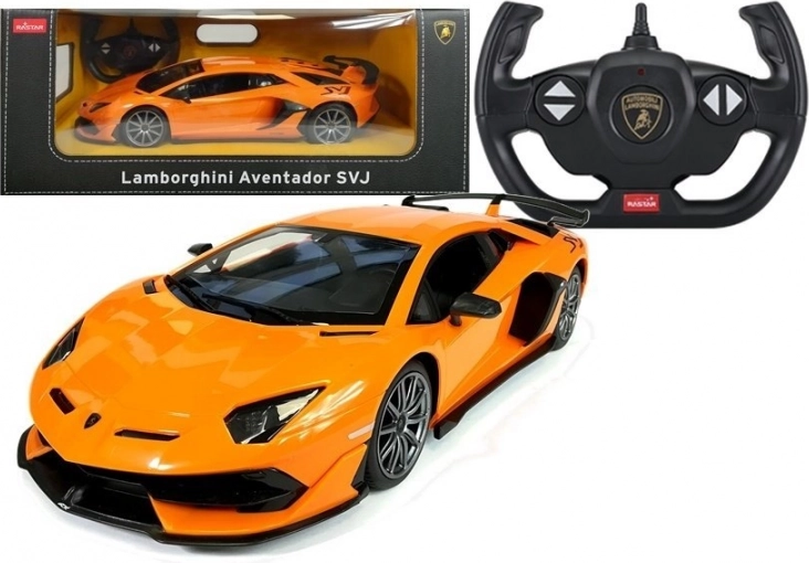 RC avto LAMBORGHINI Aventador Rastar 1:14 oranžen