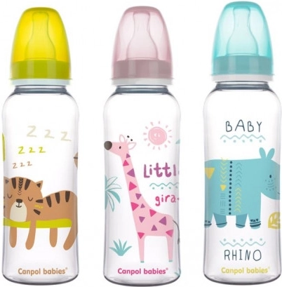 Canpol babies Steklenička z motivom AFRIKA 250 ml