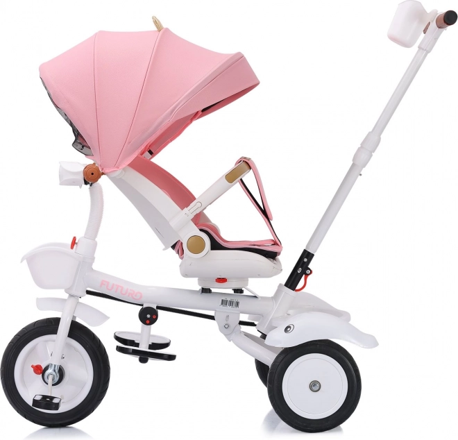CHIPOLINO Tricikli z streho Futuro 2v1 Princess